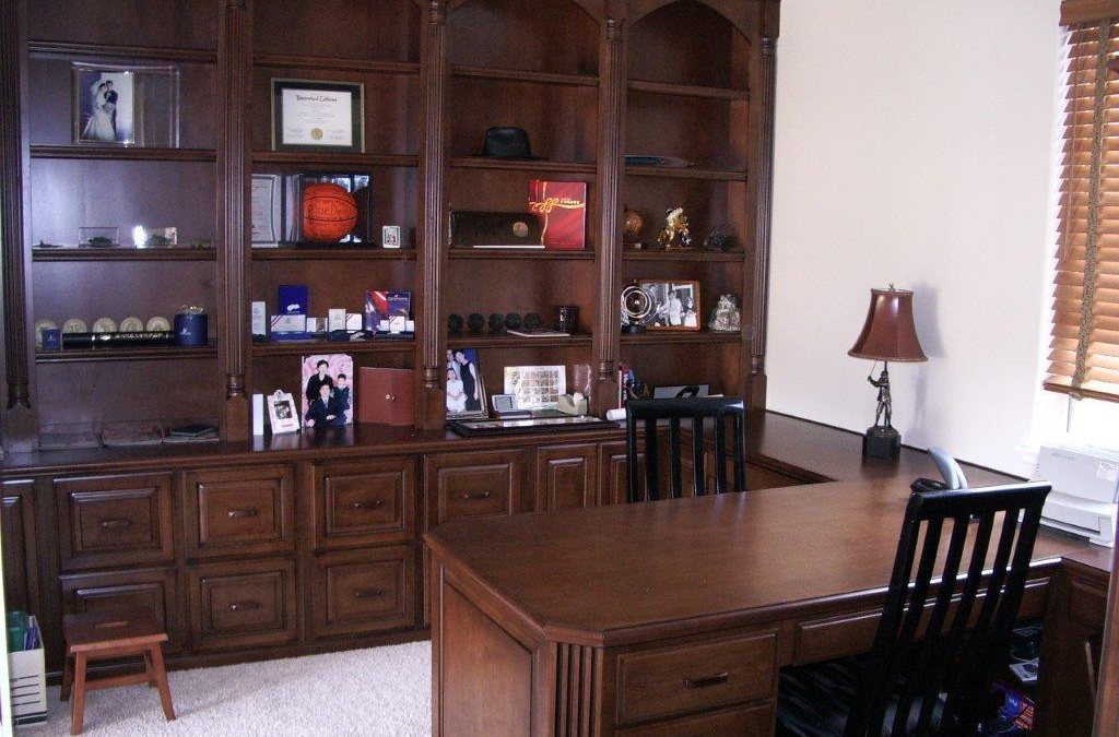 Built In Desk And Home Office Woodwork Creations