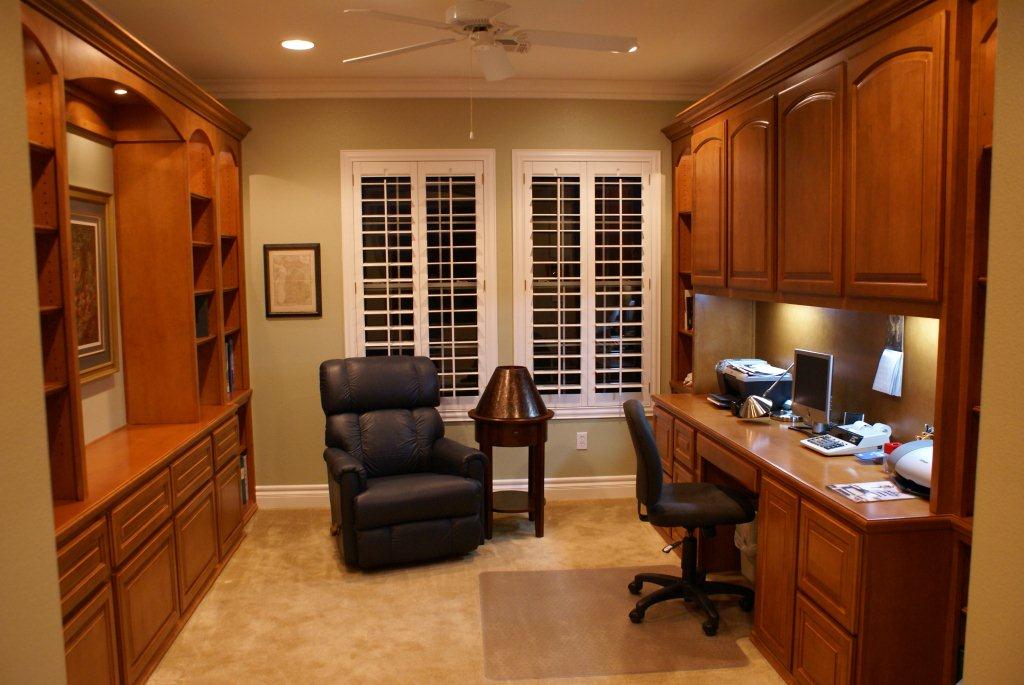 Home office cabinets and desks