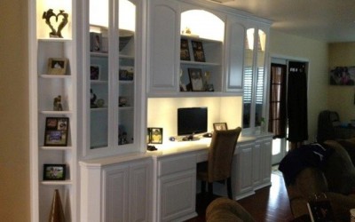 Built in home office