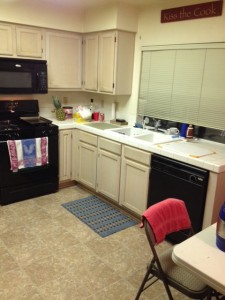 Kitchen before