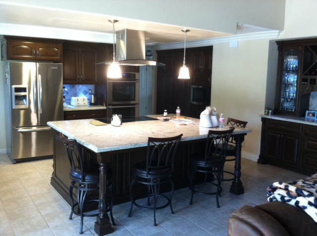 Custom kitchen cabinets in Temecula