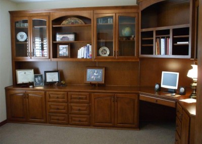 Custom Home Office Cabinets And Built In Desks