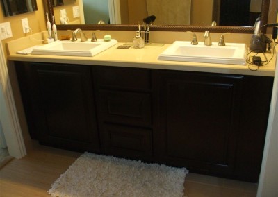 Custom bathroom vanity