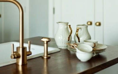Are brass fixtures making a come-back?